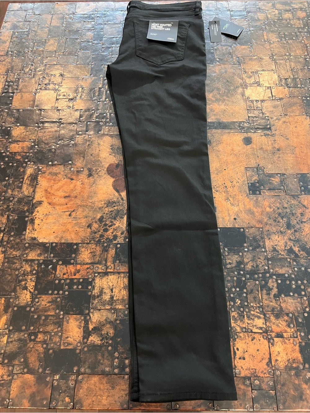 Silver Jeans Men's Black Straight Jeans